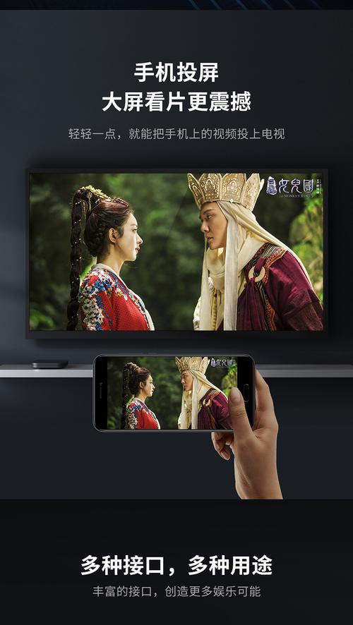 小米盒子4c网络机顶盒4k高清硬盘播放器hdr无线wifi家用智能电视盒